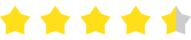 ご利用者様の声-評価/星4.5